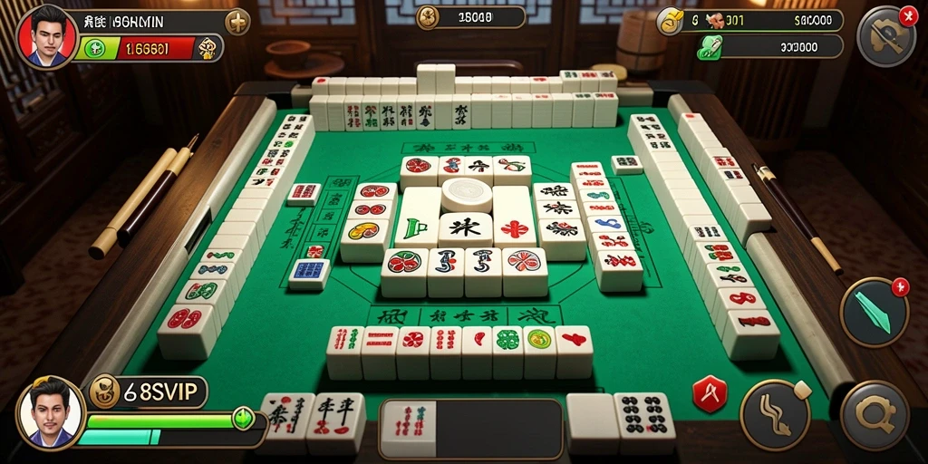 Gameplay Mahjong yang seru dan menantang di 8SVIP.