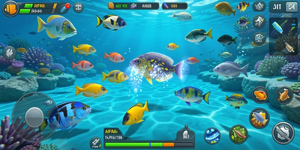 Tampilan gameplay seru Tembak Ikan di AIFA66.