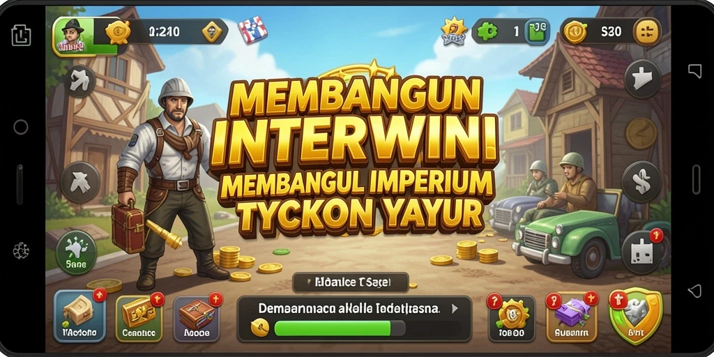 Screenshot INTERWIN menampilkan aksi gameplay Tycoon yang kompetitif dan menarik.