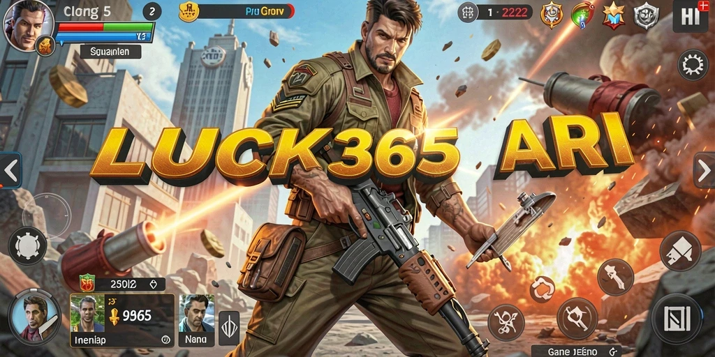 Tampilan gameplay LUCK365 yang dinamis dan seru.