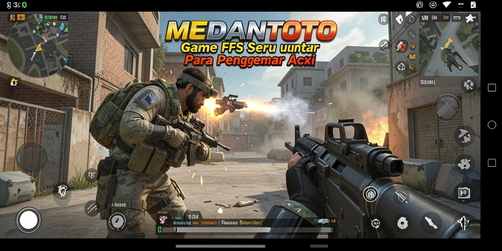 Tampilan gameplay seru dan mendebarkan dari MEDANTOTO.
