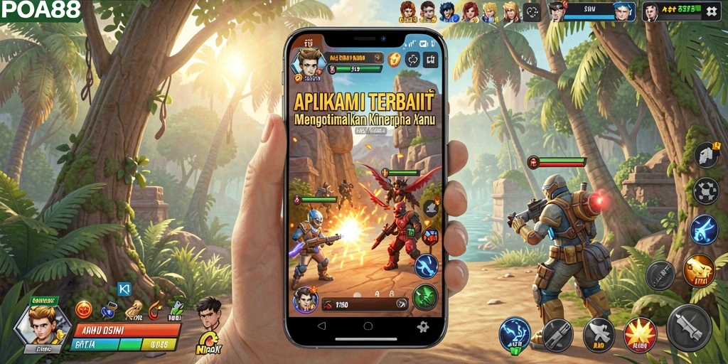 Screenshot utama POA88 yang menunjukkan fungsionalitas Utility.