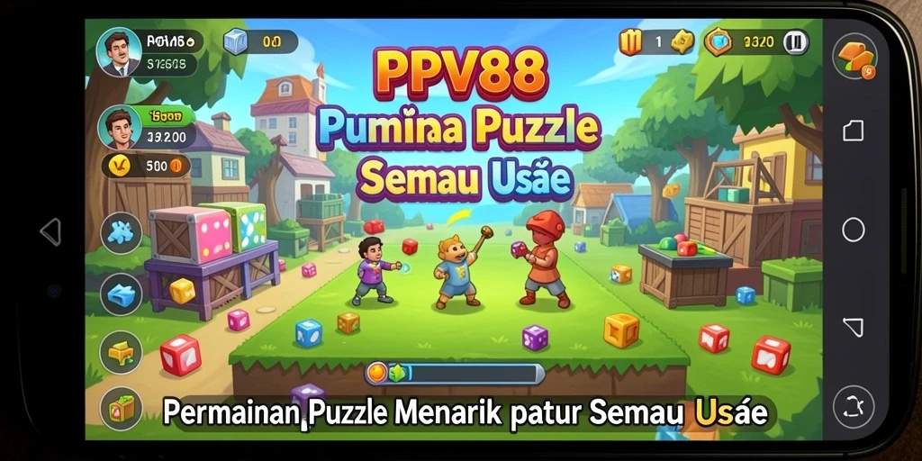 Tampilan gameplay menarik dari PPV88 dengan puzzle seru.