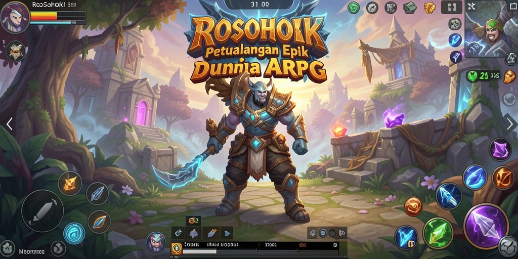 Tampilan gameplay <strong>ROSOHOKI</strong> yang menegangkan dan penuh aksi.