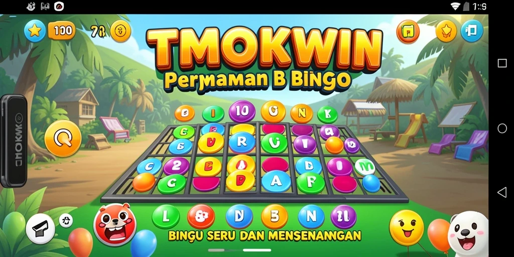 Tampilan gameplay TMOKWIN yang penuh warna dan interaktif.